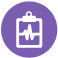 Wine glass and bottle icon marking the alcohol rehabilitation pages